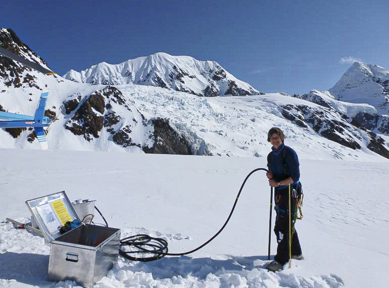 Geophysical Institute glaciologist receives international acclaim
